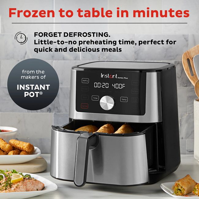Instant Pot Vortex Plus 10 Qt. Air Fryer Oven, Fryers, Furniture &  Appliances